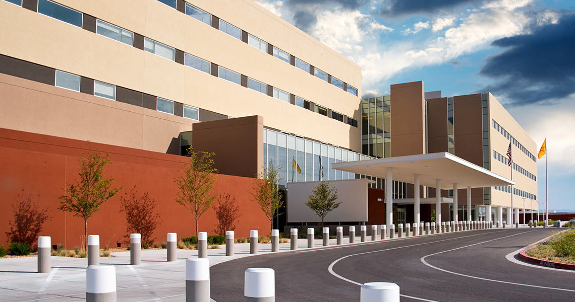 Exterior shot of a building