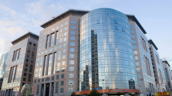 Shopping mall interior