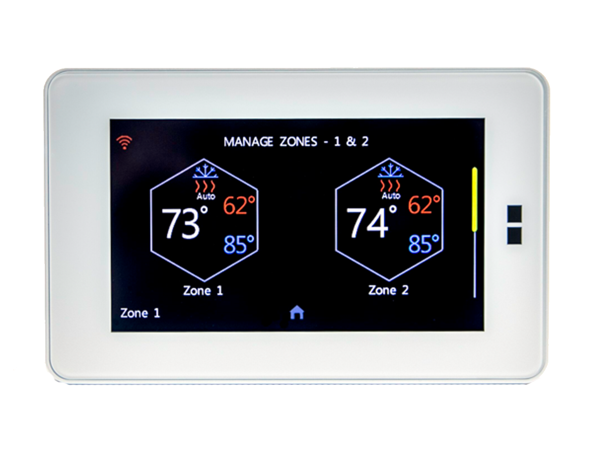 YORK thermostat on a white background